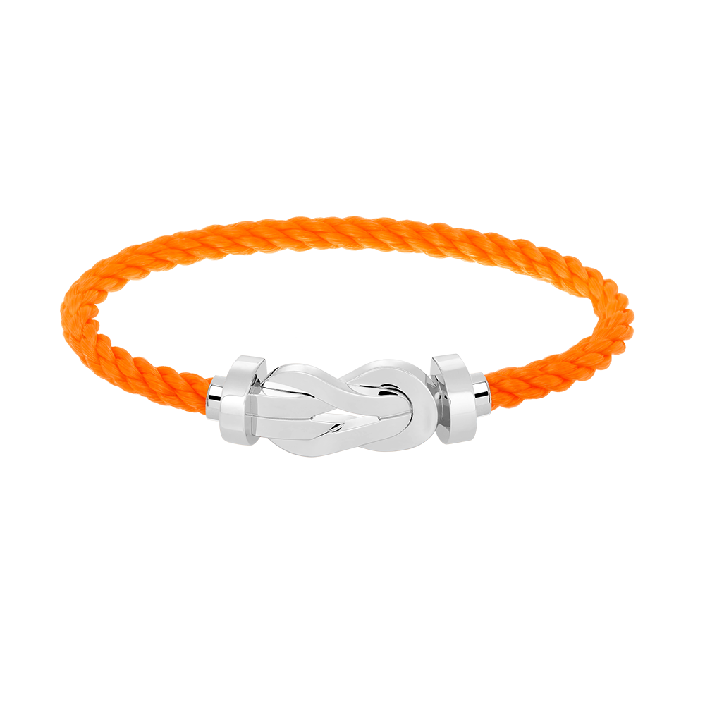 [Violet JW]CHANCE LARGE 8 FIGURE BUCKLE NO DIAMOND BRACELET SILVER