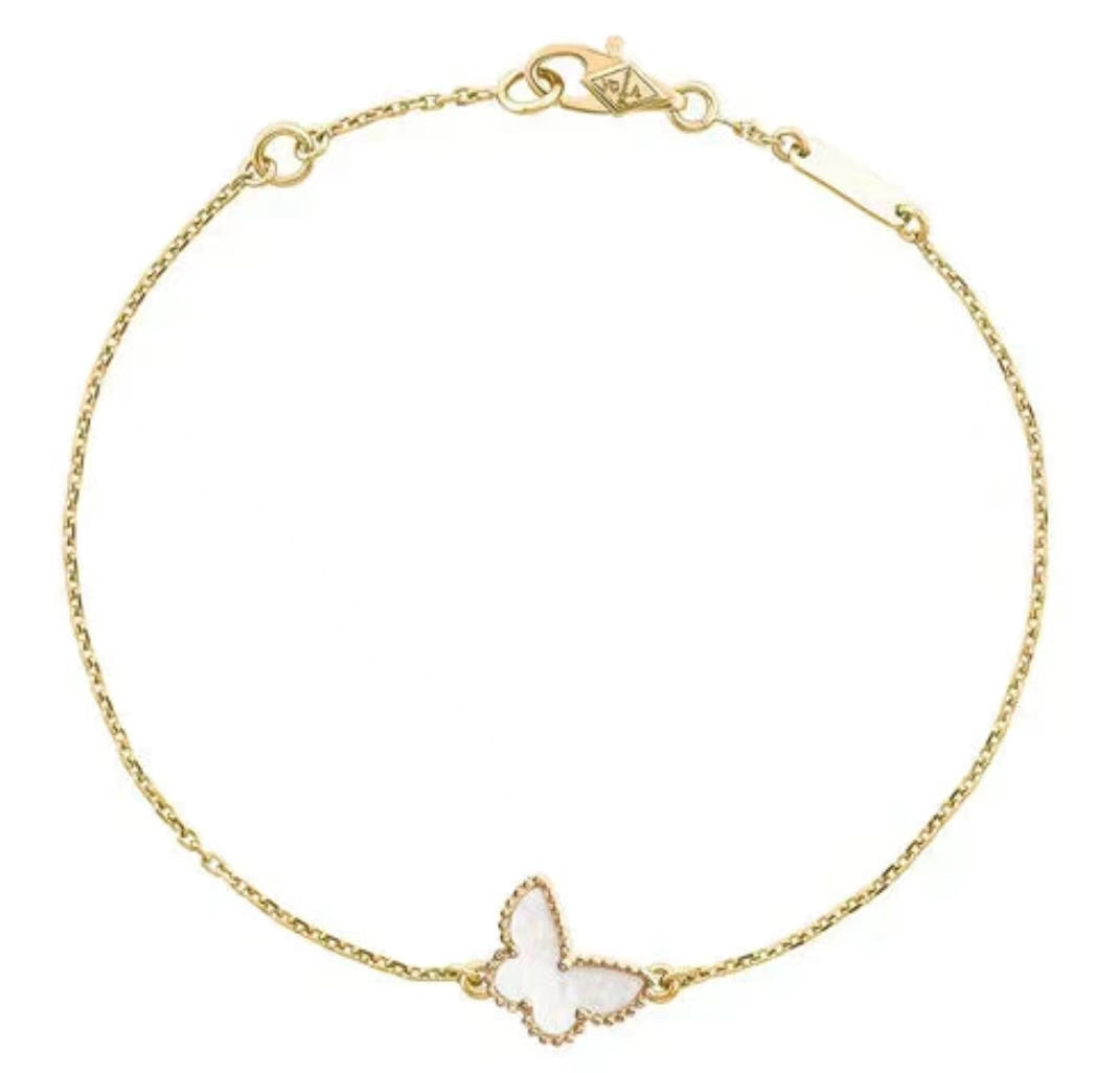 [Violet JW]BUTTERFLY MOTHER OF PEARL BUTTERFLY BRACELET