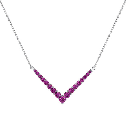 [Violet JW]Ornate Round Cut Necklace