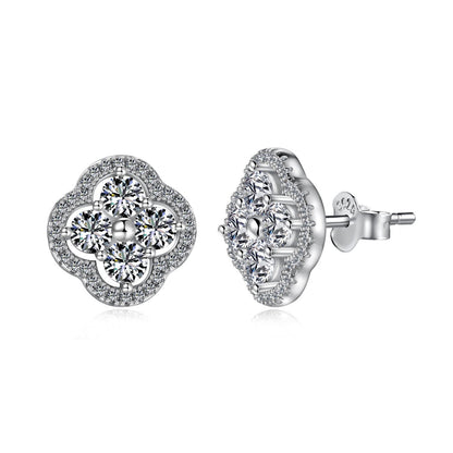 [Violet JW]Four-Leaf Clover Exquisite Earrings