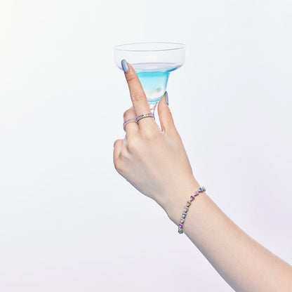 [Violet JW]Radiant Water Drop Shape Daily Bracelet