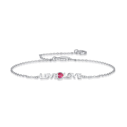 [Violet JW]Romantic Heart Shape Lover Bracelet