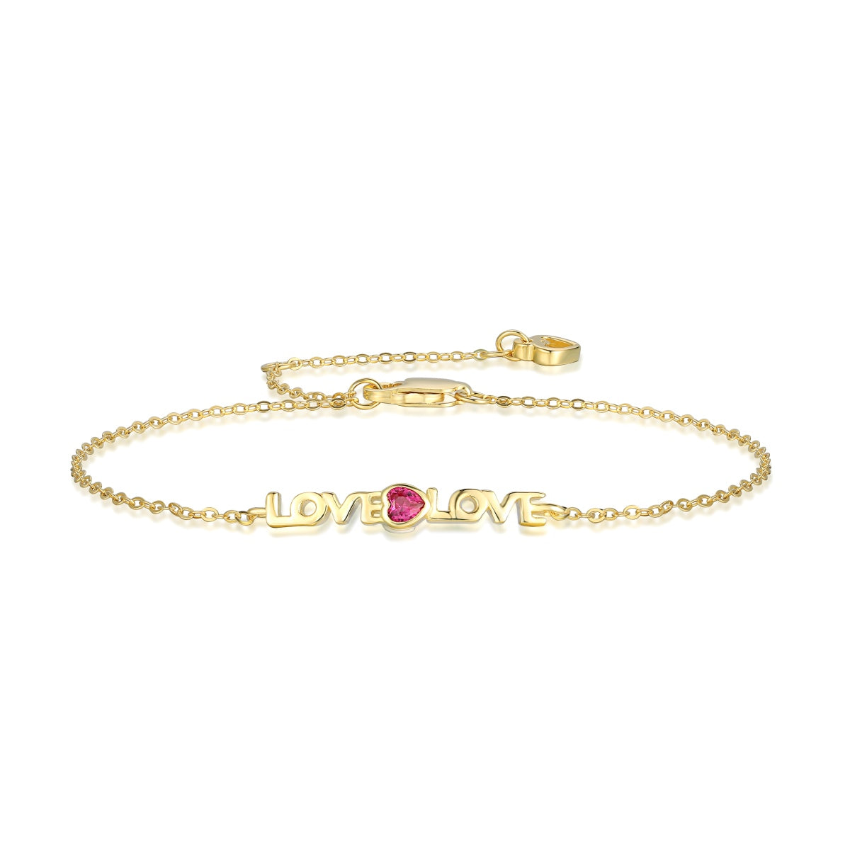 [Violet JW]Romantic Heart Shape Lover Bracelet