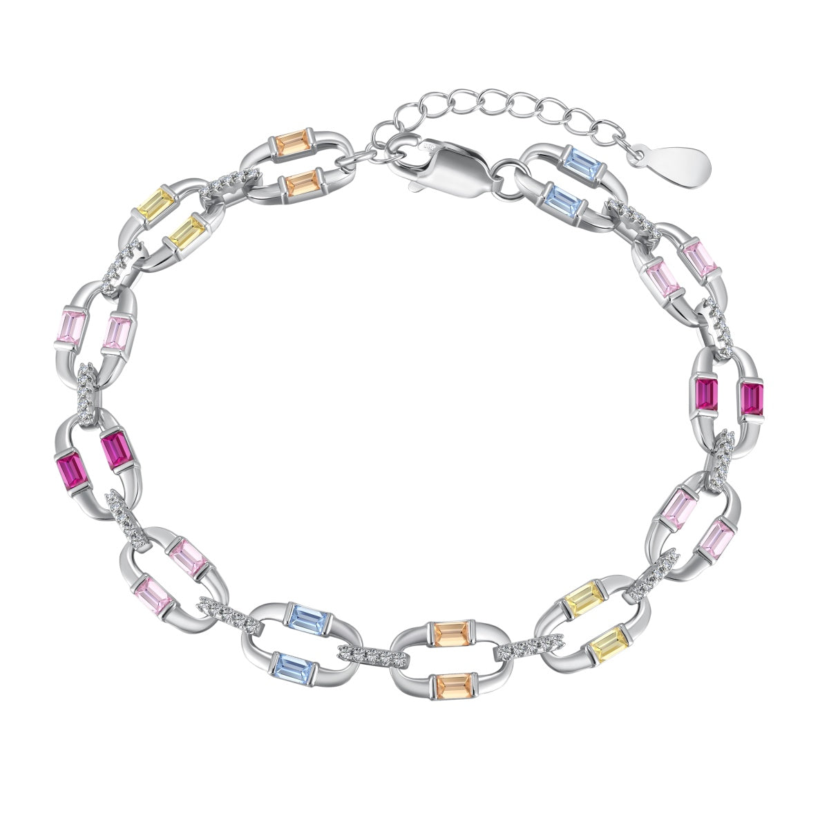 [Violet JW]Dazzling Colorful Daily Bracelet
