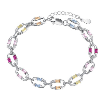 [Violet JW]Dazzling Colorful Daily Bracelet