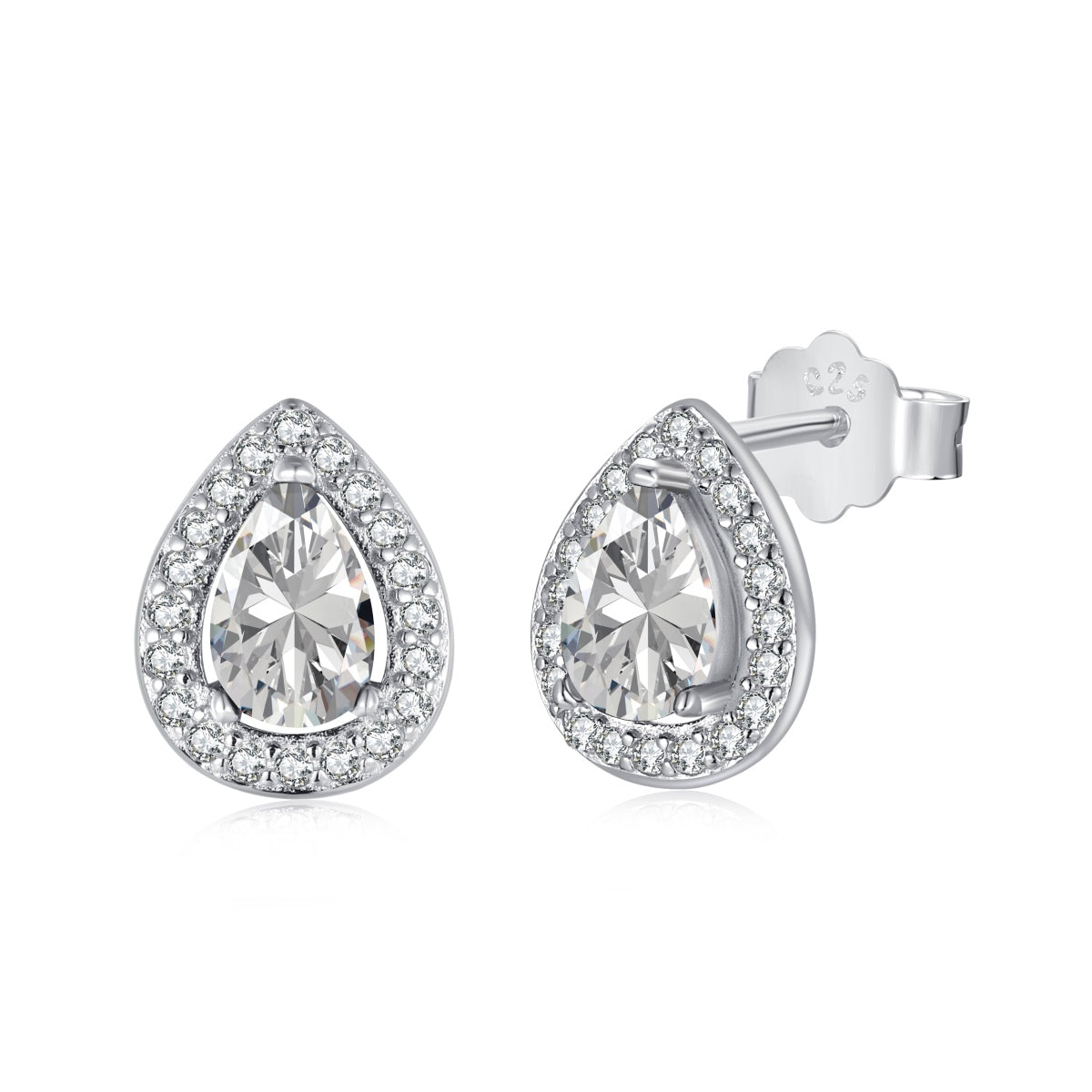 [Violet JW]Luxurious Water Drop Shape Earrings