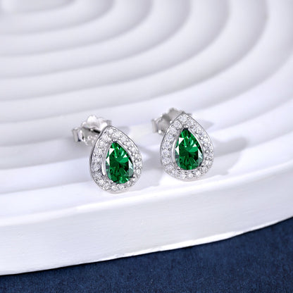 [Violet JW]Luxurious Water Drop Shape Earrings
