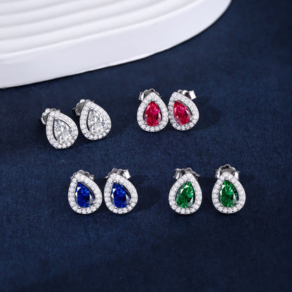 [Violet JW]Luxurious Water Drop Shape Earrings