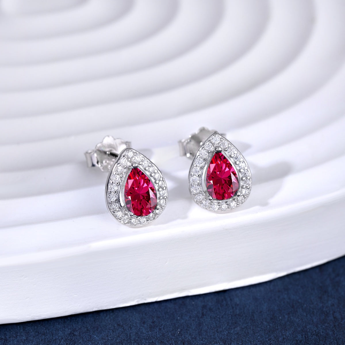 [Violet JW]Luxurious Water Drop Shape Earrings