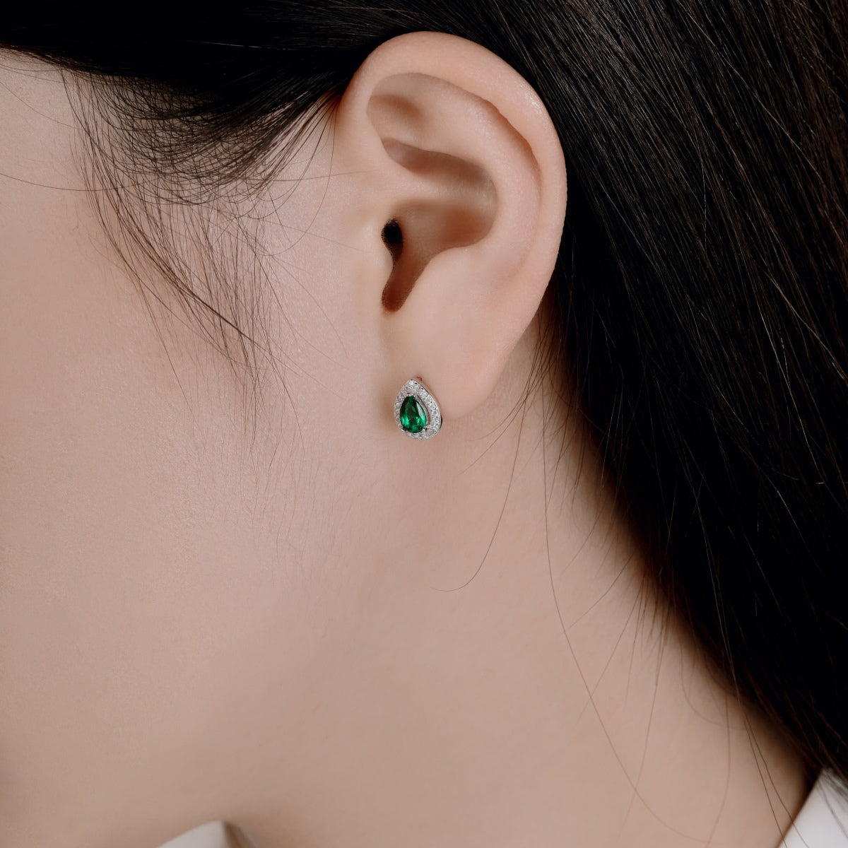 [Violet JW]Luxurious Water Drop Shape Earrings