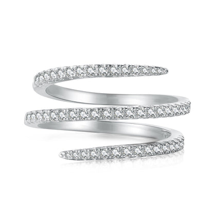 [Violet JW]Unique Vibrant Entangle Daily Ring