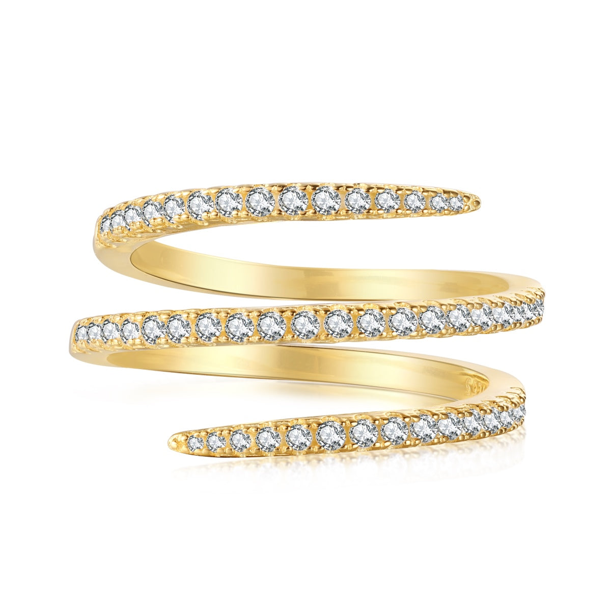 [Violet JW]Unique Vibrant Entangle Daily Ring