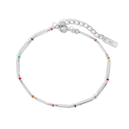 [Violet JW]Unique Colorful Daily Bracelet