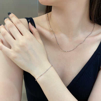[Violet JW]Unique Colorful Daily Bracelet