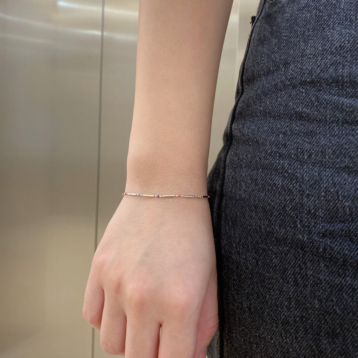 [Violet JW]Unique Colorful Daily Bracelet