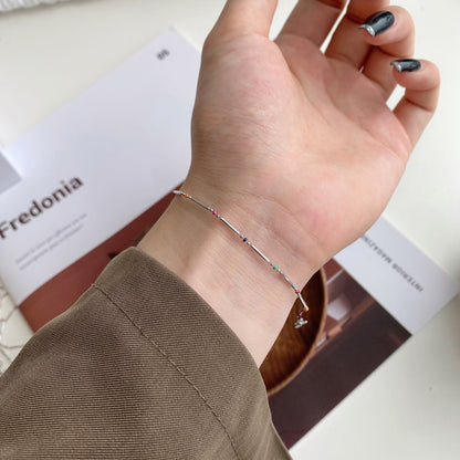 [Violet JW]Unique Colorful Daily Bracelet