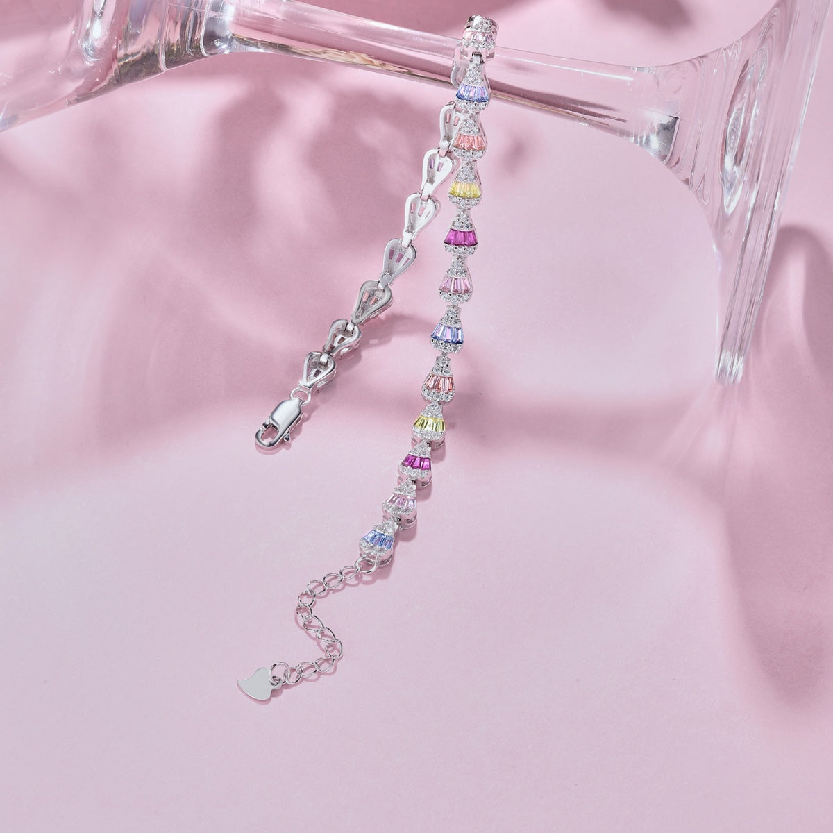 [Violet JW]Radiant Water Drop Shape Daily Bracelet