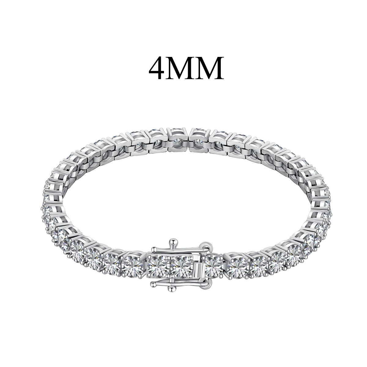 [Violet JW]Radiant Colorful Round Cut Party Bracelet
