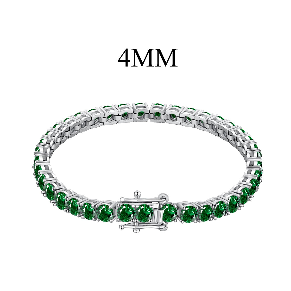 [Violet JW]Radiant Colorful Round Cut Party Bracelet