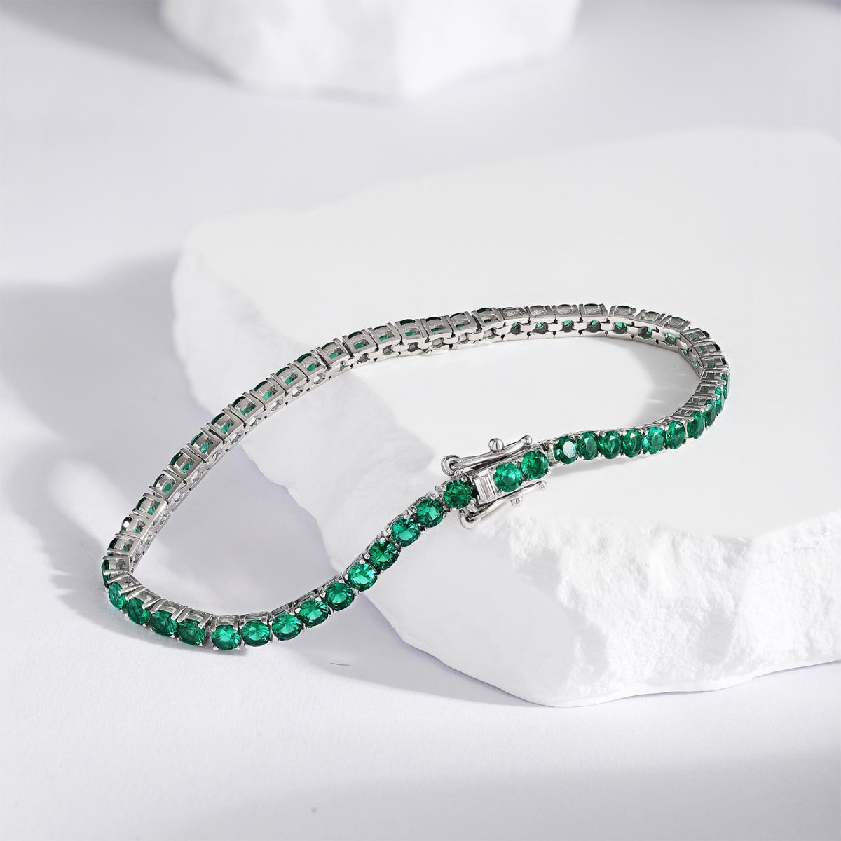 [Violet JW]Radiant Colorful Round Cut Party Bracelet