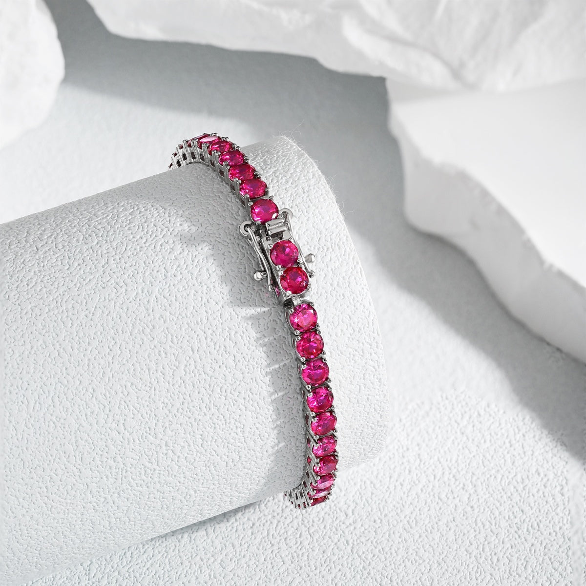 [Violet JW]Radiant Colorful Round Cut Party Bracelet
