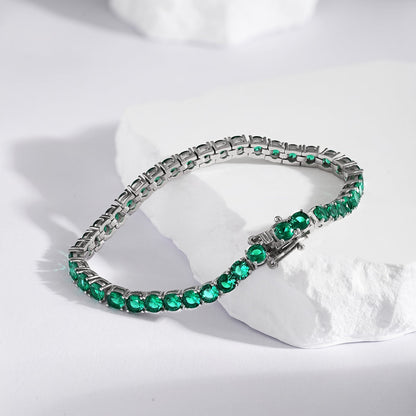 [Violet JW]Radiant Colorful Round Cut Party Bracelet