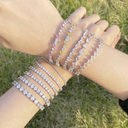 [Violet JW]Unique Exquisite Multi Cut Daily Bracelet