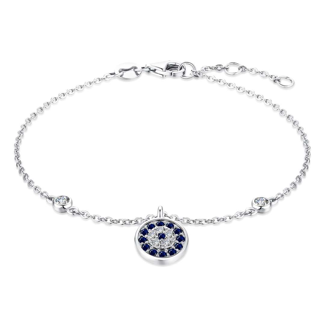 [Violet JW]Devil's Eye Round Shape Bracelet