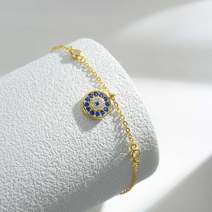 [Violet JW]Devil's Eye Round Shape Bracelet