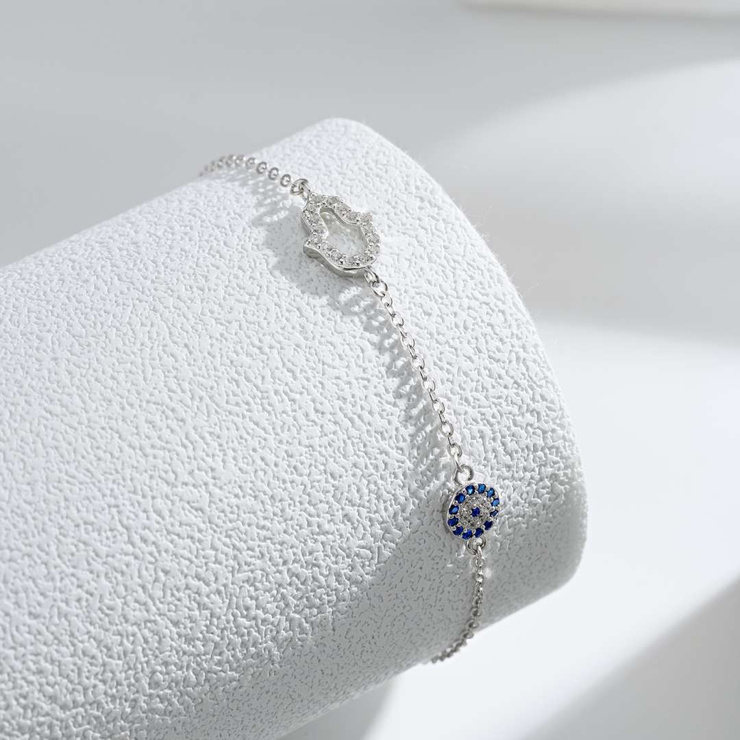 [Violet JW]Gost Shape & Round Shape Necklace