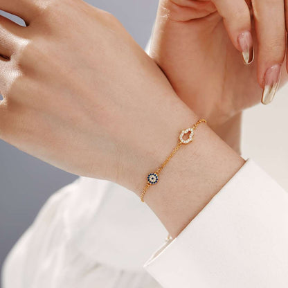 [Violet JW]Gost Shape & Round Shape Necklace
