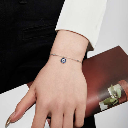 [Violet JW]Devil's Eye Round Shape Bracelet