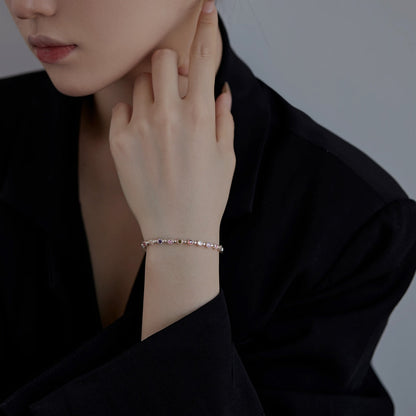[Violet JW]Sparkling Exquisite Round Cut Party Bracelet