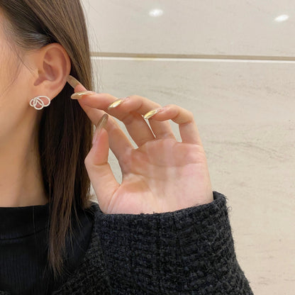 [Violet JW]Exquisite Butterfly Shape Earrings