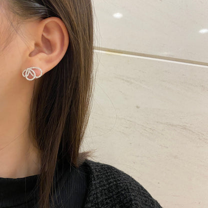 [Violet JW]Exquisite Butterfly Shape Earrings