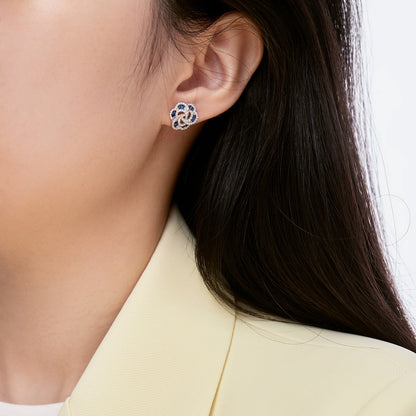 [Violet JW]Exquisite Flower Shape Daily Earrings