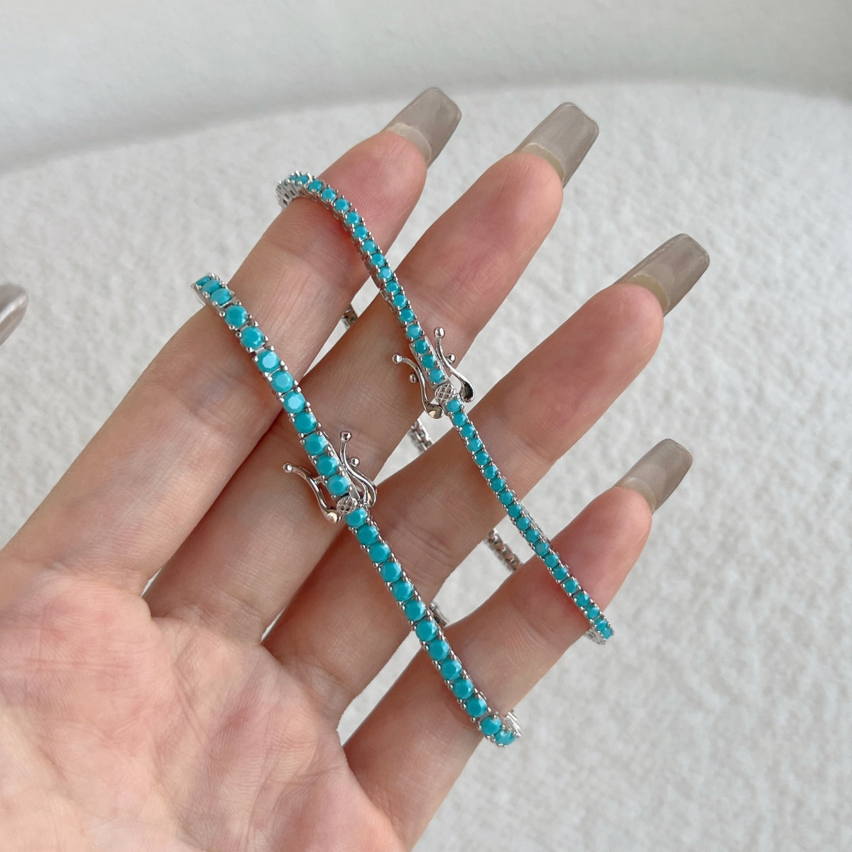 [Violet JW]Dazzling Exquisite Round Cut Daily Bracelet