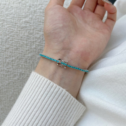 [Violet JW]Dazzling Exquisite Round Cut Daily Bracelet