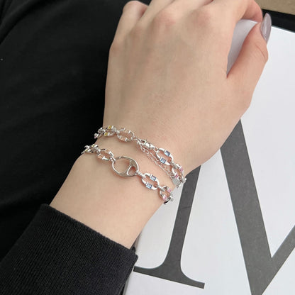 [Violet JW]Dazzling Colorful Daily Bracelet