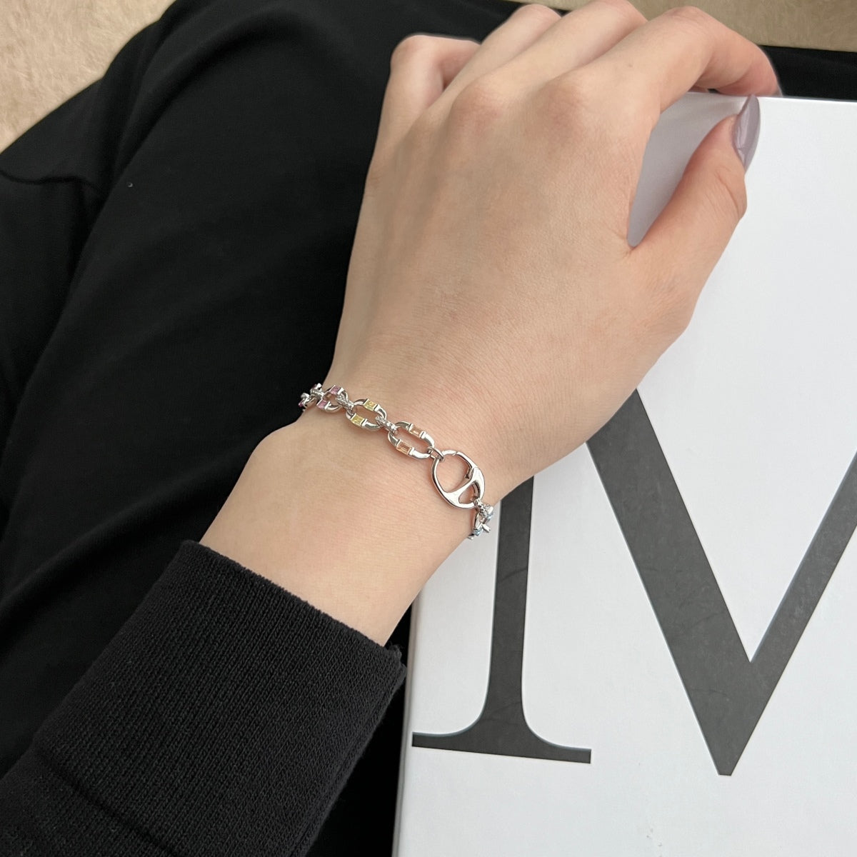 [Violet JW]Dazzling Colorful Daily Bracelet