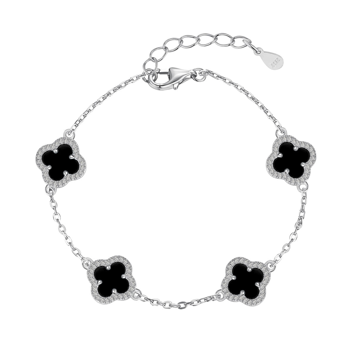 [Violet JW]Four-Leaf Clover Exquisite Bracelet