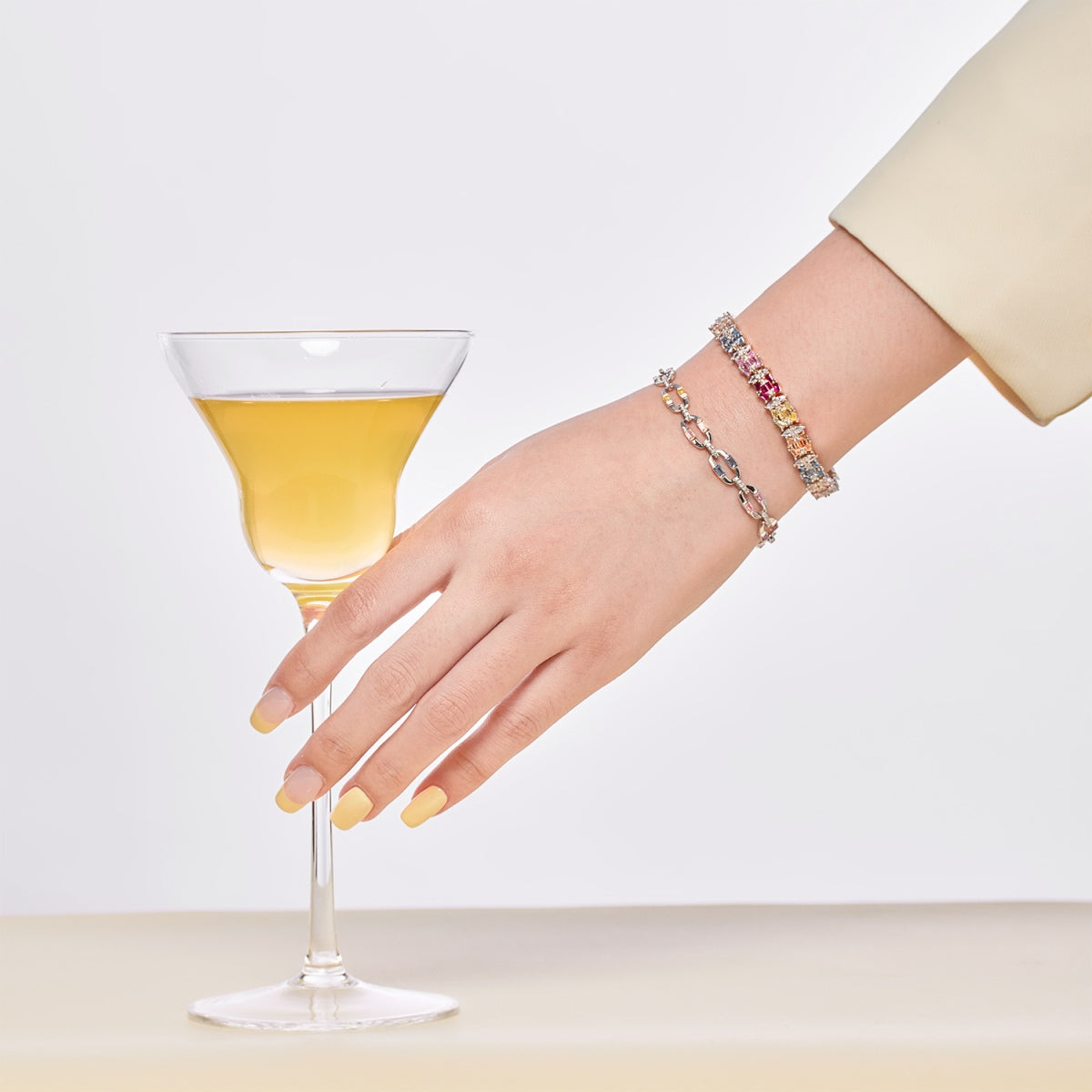 [Violet JW]Dazzling Colorful Daily Bracelet