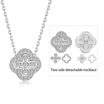 [Violet JW]Four-Leaf Clover Various DIY Wearable Necklaces