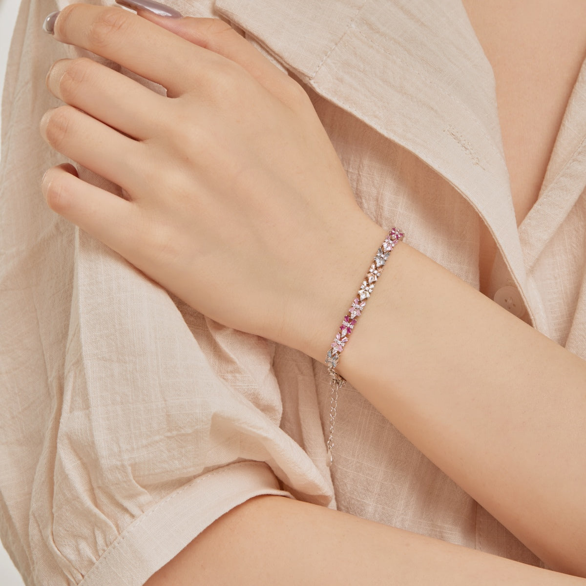 [Violet JW]Unique Colorful Butterfly Shape Party Bracelet