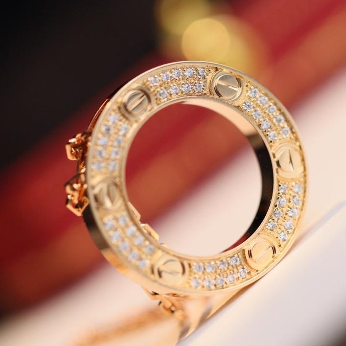 [Violet JW]LOVE NECKLACE ADJUSTABLE ROSE GOLD