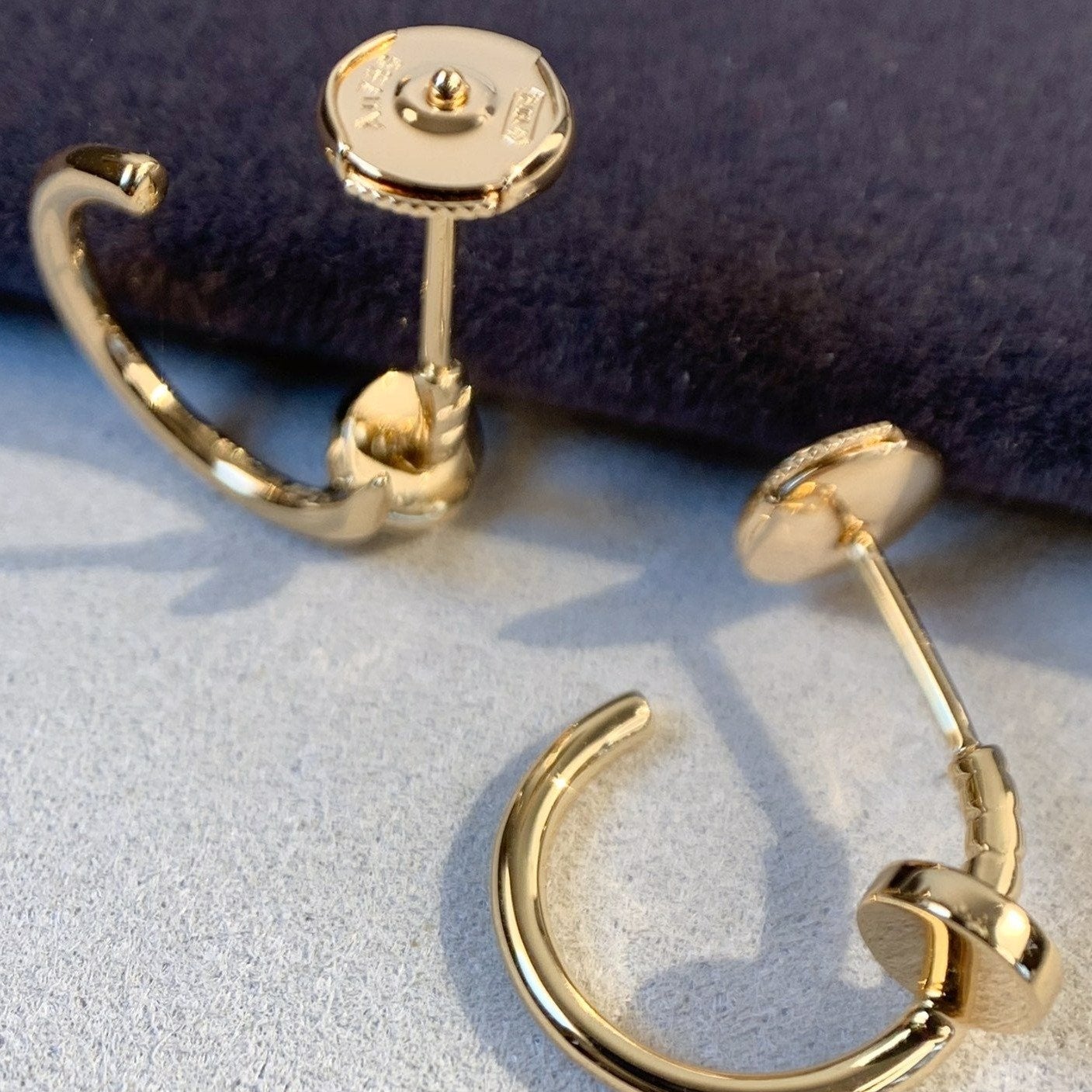 [Violet JW]JUSTE EARRINGS PINK GOLD