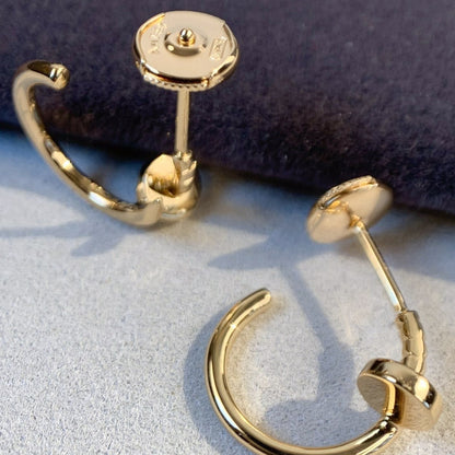 [Violet JW]JUSTE EARRINGS PINK GOLD