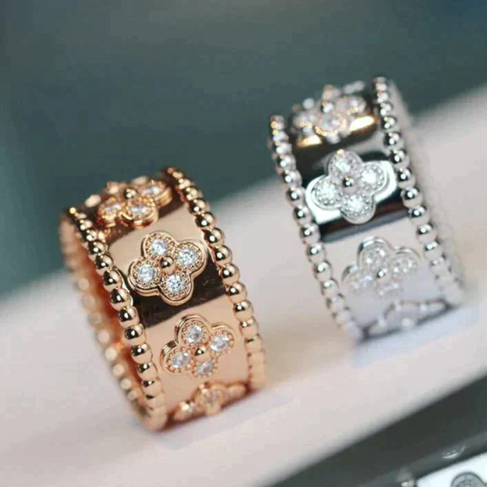 [Violet JW]CLOVER KALEIDOSCOPE RING 10MM