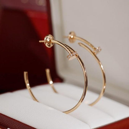 [Violet JW]JUSTE EARRINGS DIAMONDS 1.8MM