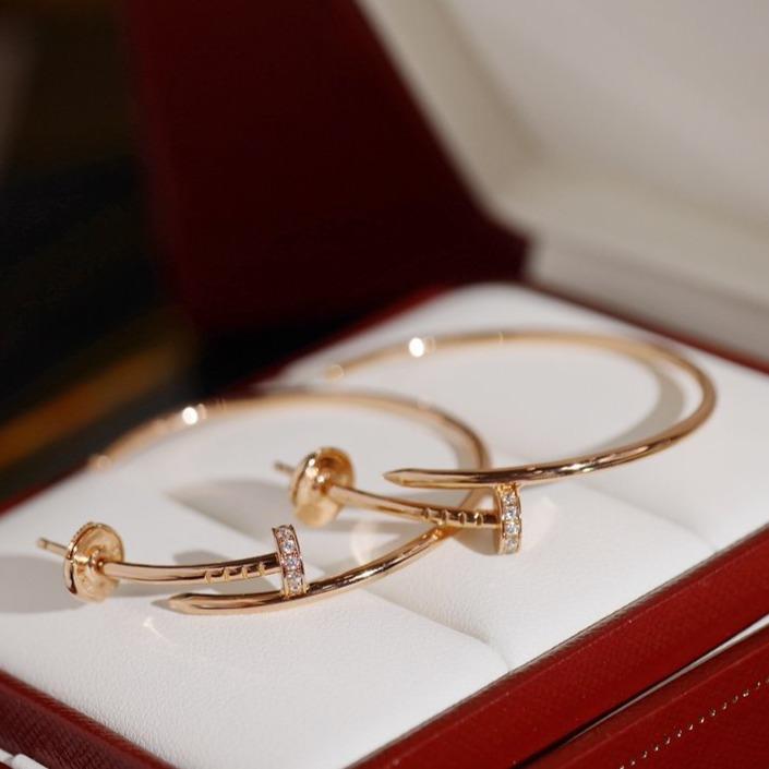 [Violet JW]JUSTE EARRINGS DIAMONDS 1.8MM